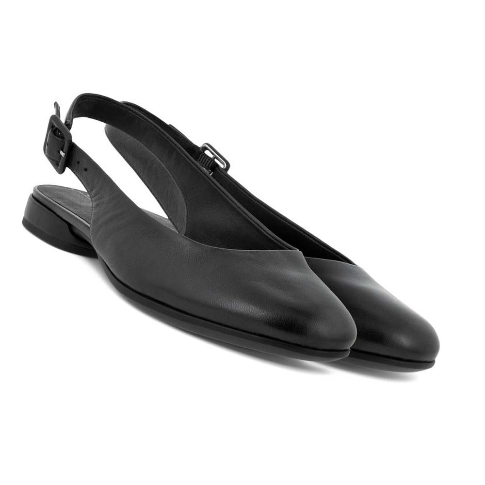 Women's Ecco Anine Sling-back Ballet Flats Black | Canada 6UZG